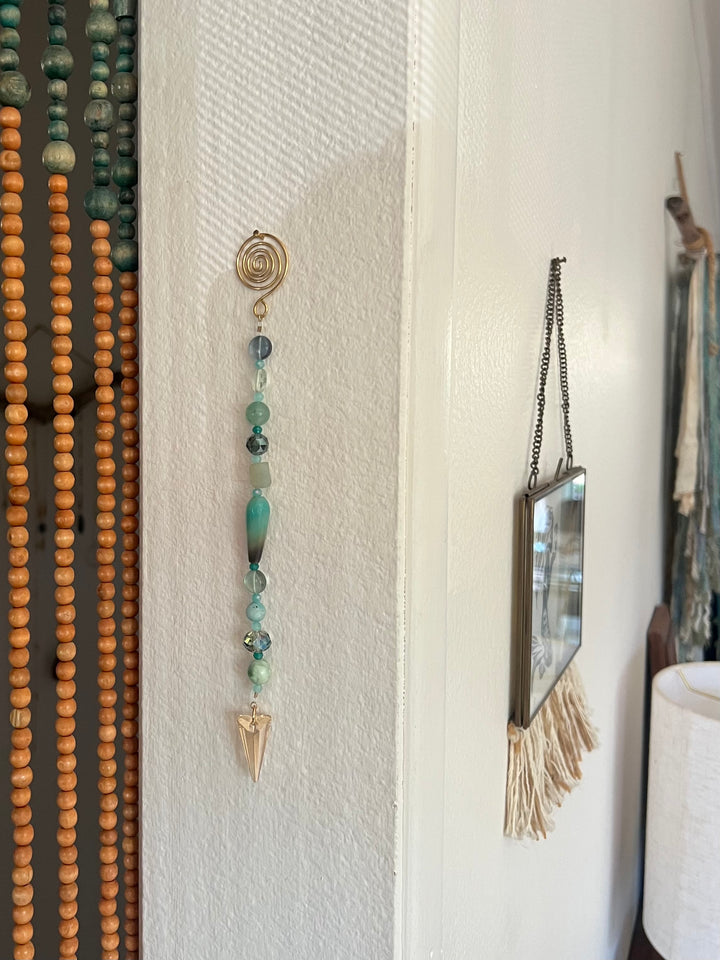 Aqua Current Wall Charm