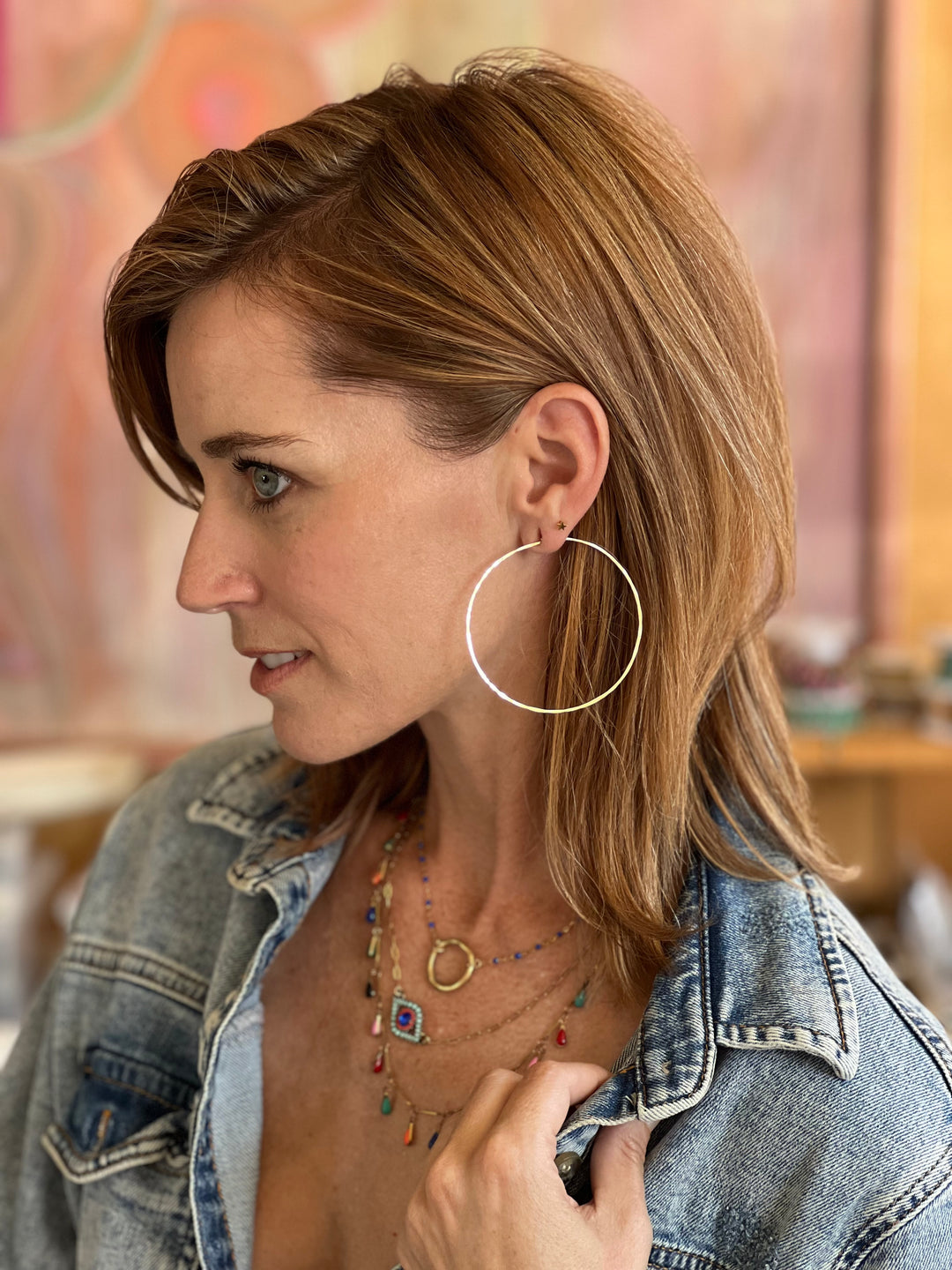 Gold Classic Hoops (2 sizes)