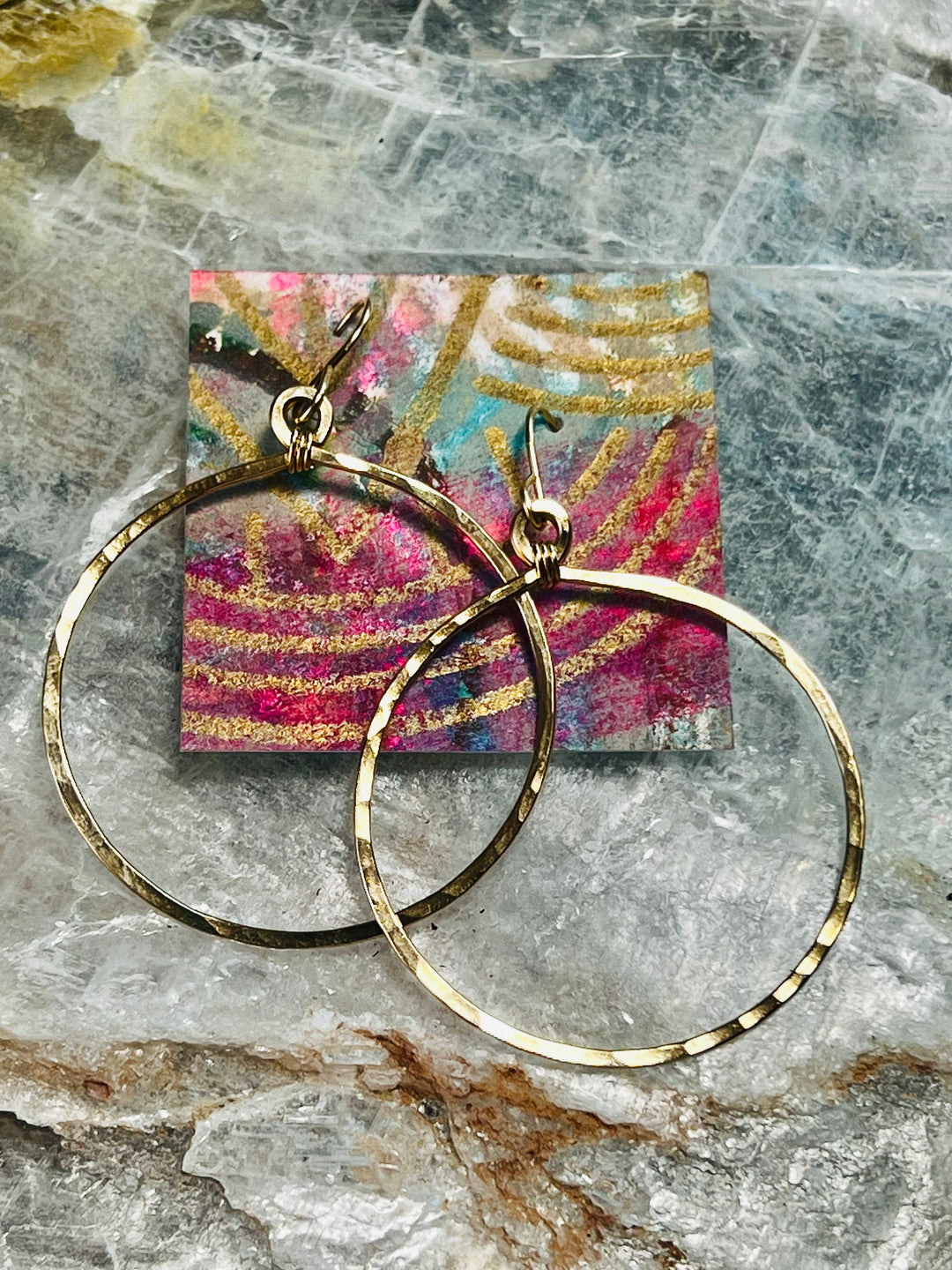 Gold Round Hoops (3 sizes)