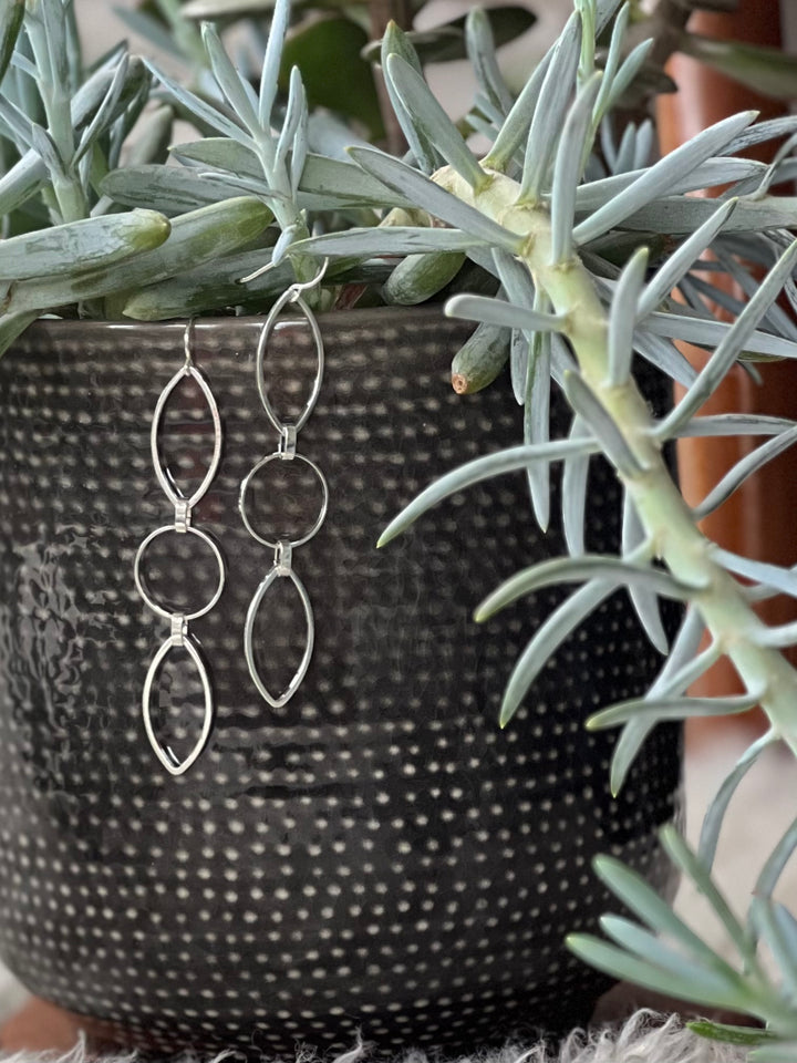 Modern Mystic Earrings - gold or silver