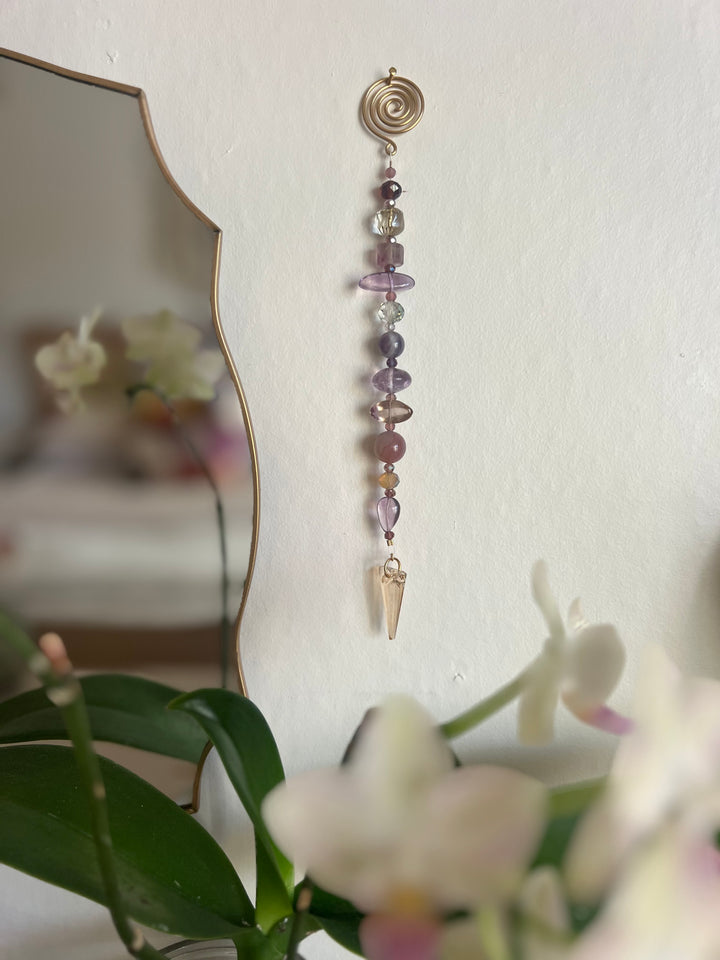 Voilet Veil Wall Charm