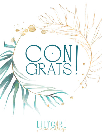 Congratulations Gift Card