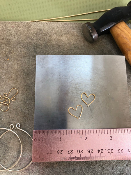 Open Heart Earrings