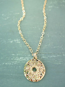 Small Gold Mandala