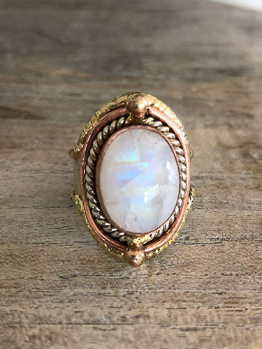 Moonstone Ring